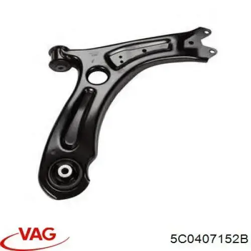 Правый рычаг передней нижней подвески VAG 5C0407152B цена, от 30.97 USD