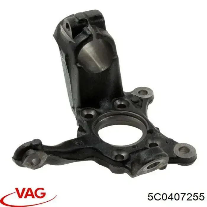 5C0407255 VAG Цапфа - поворотный кулак передний, левый