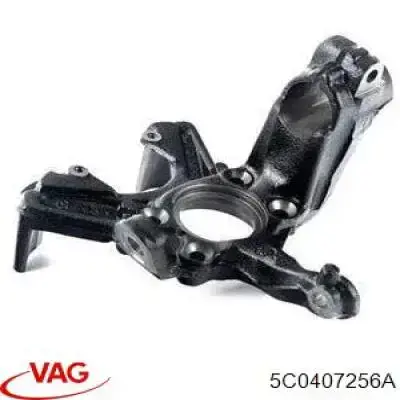 Цапфа (поворотный кулак) передний правый 5C0407256A VAG