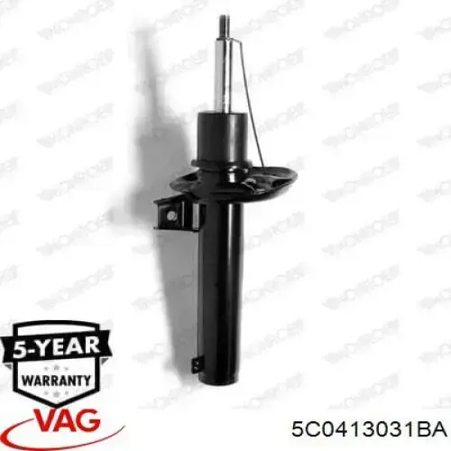 Стойка амортизатора передняя VAG 5C0413031BA цена, от 34.46 USD