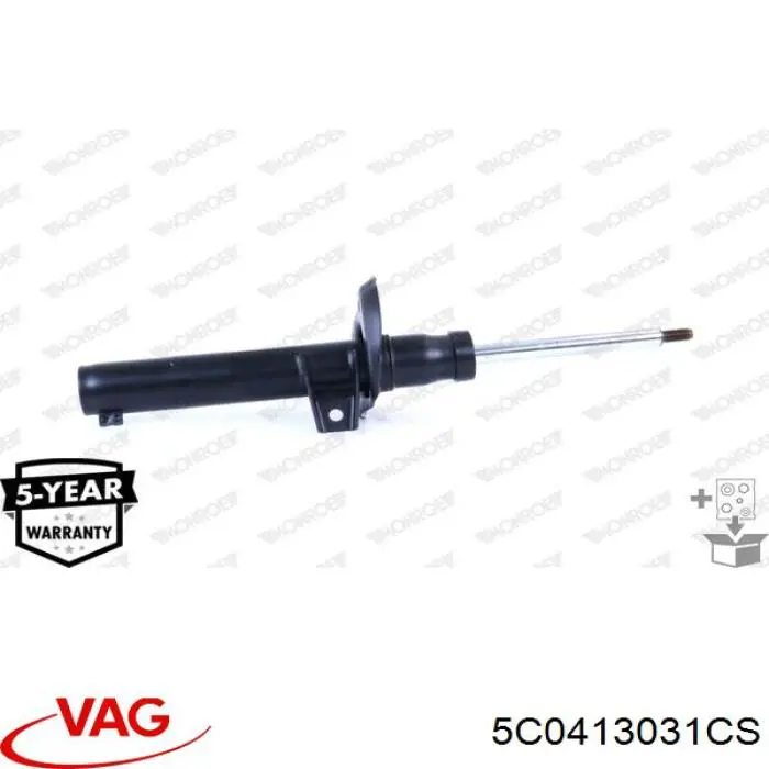 Стойка амортизатора передняя VAG 5C0413031CS цена, от 74.97 USD