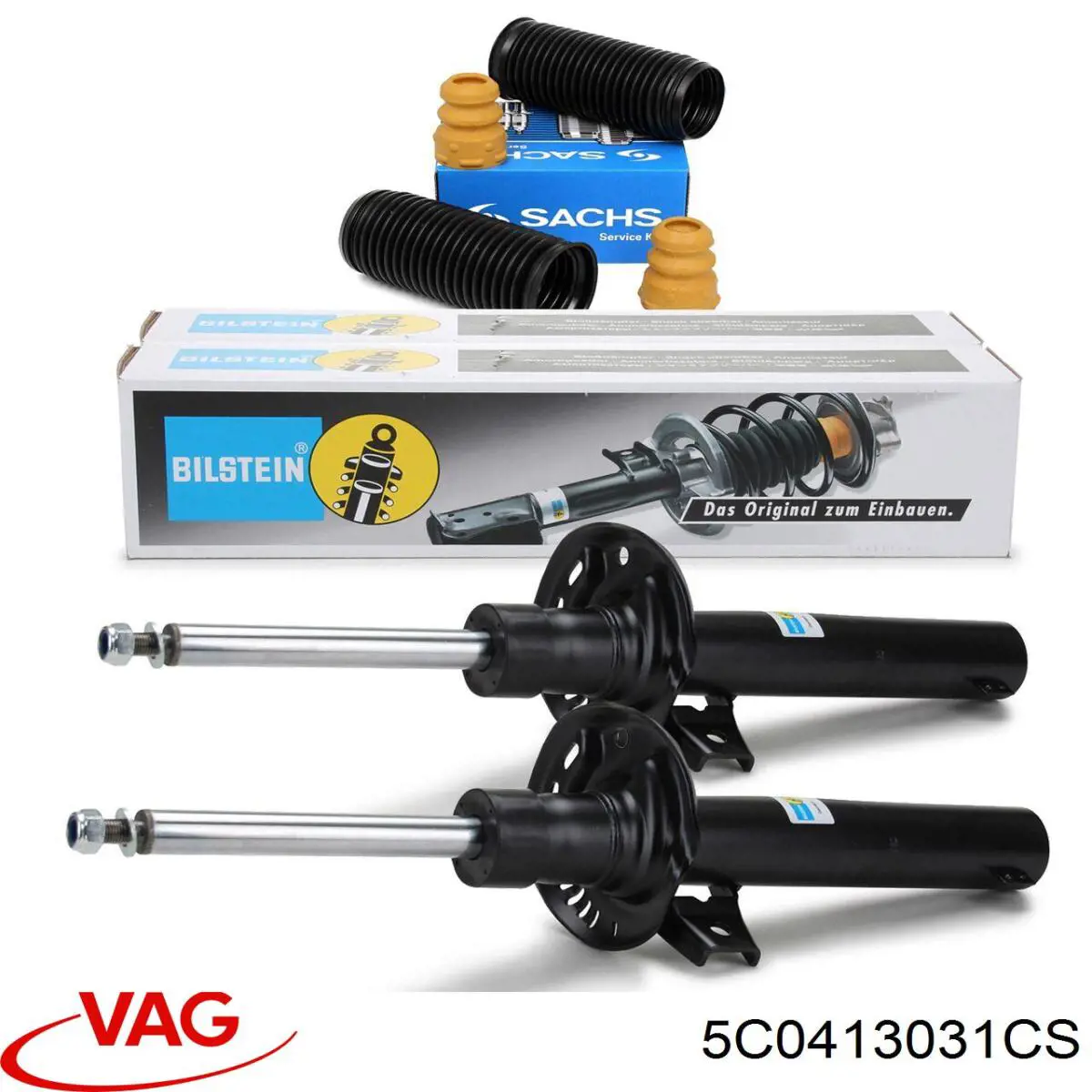 Купить 5C0413031CS VAG Амортизатор передней подвески