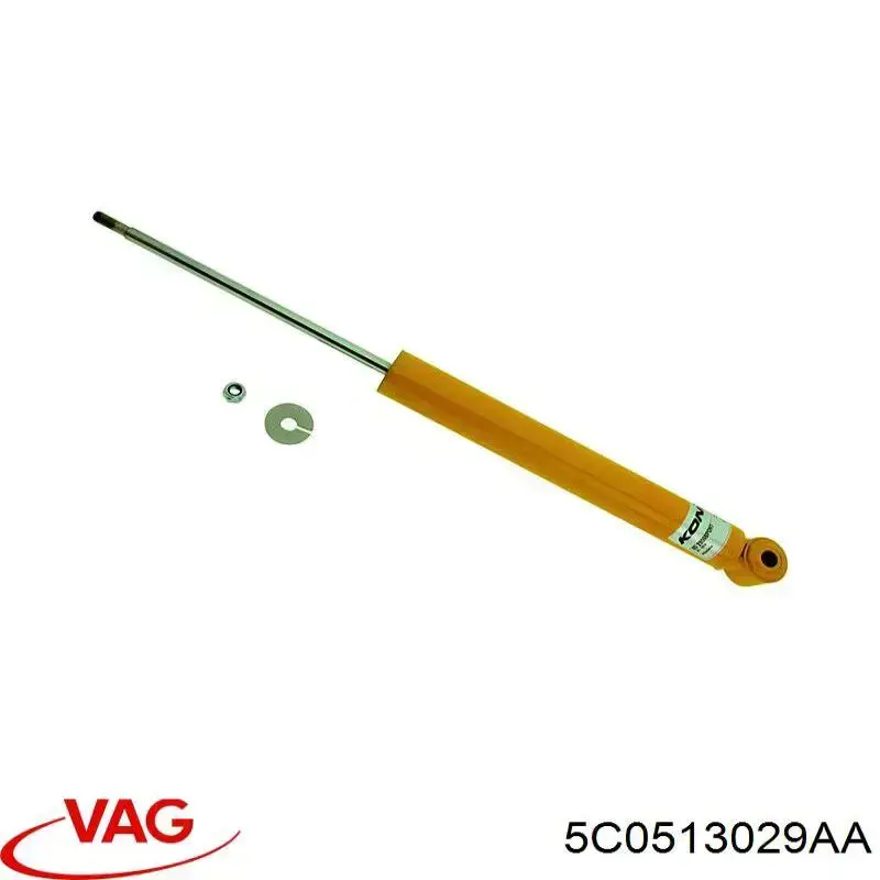 Купить 5C0513029AA VAG Амортизатор задней подвески