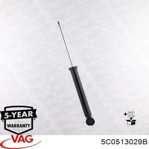 Купить 5C0513029B VAG Амортизатор задней подвески