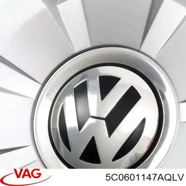 Колпак колесного диска VAG 5C0601147AQLV цена, от 11.43 USD