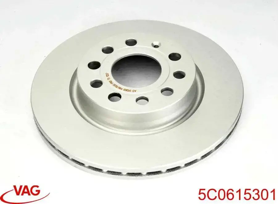 5C0615301 VAG диск тормозной передний