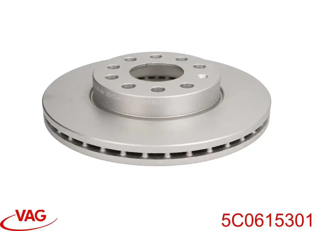 Тормоз дисковый передний VAG 5C0615301 цена, от 27.22 USD