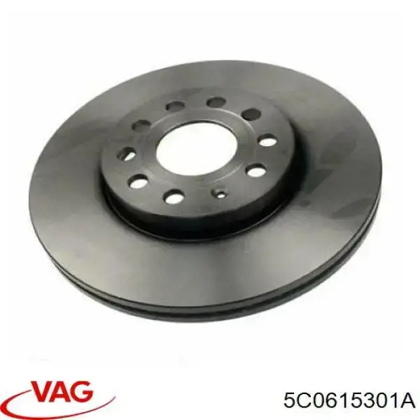 5C0615301A VAG диск тормозной передний