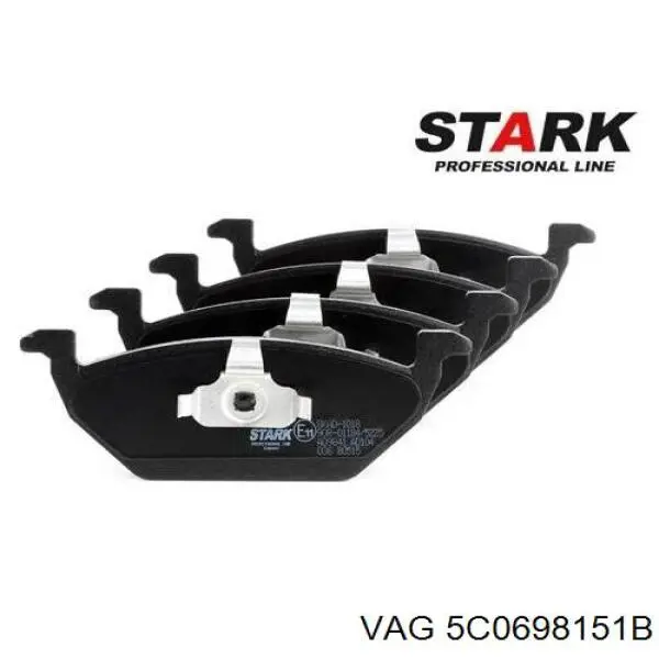 Колодки VAG 5C0698151B цена, от 38.39 USD