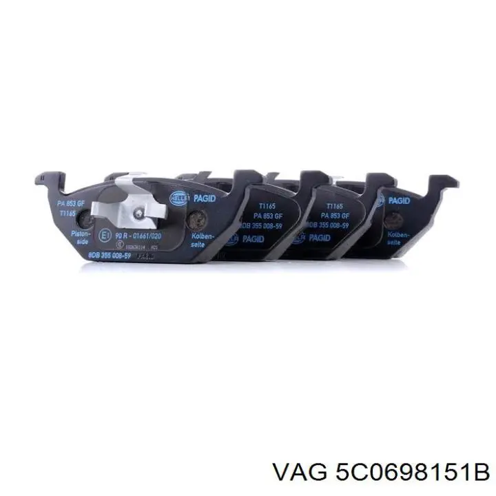 Тормозные колодки VAG 5C0698151B