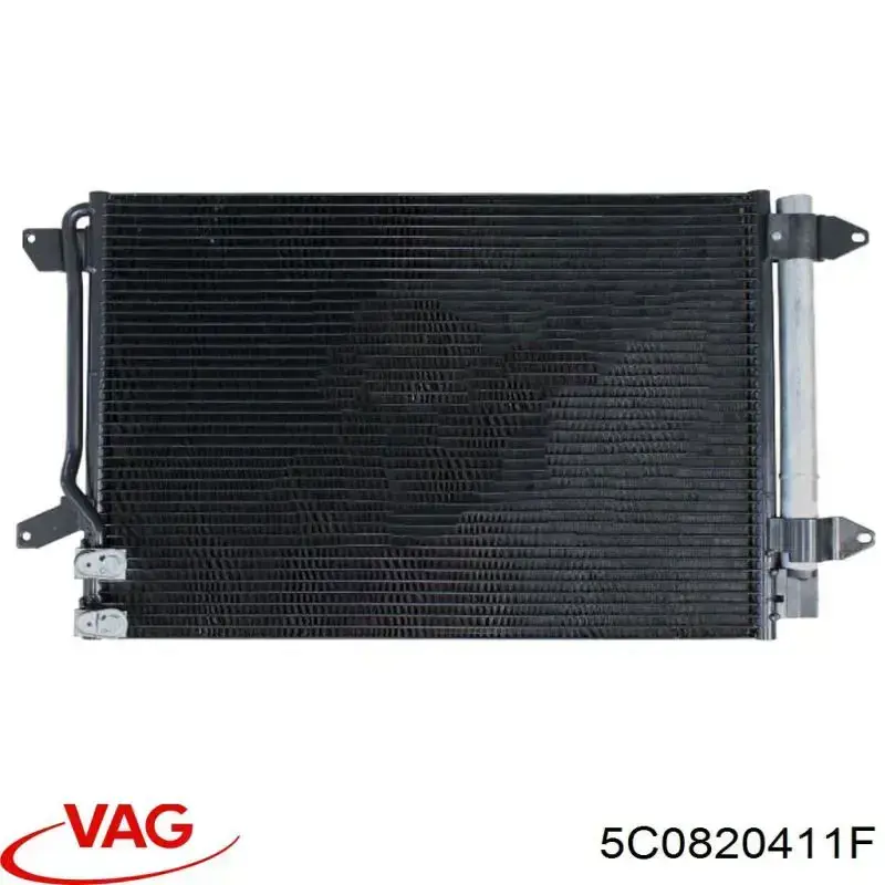 Конденсатор кондиционера VAG 5C0820411F цена, от 2762.5 UAH