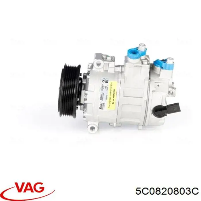 Купить 5C0820803C VAG Компрессор климатической установки