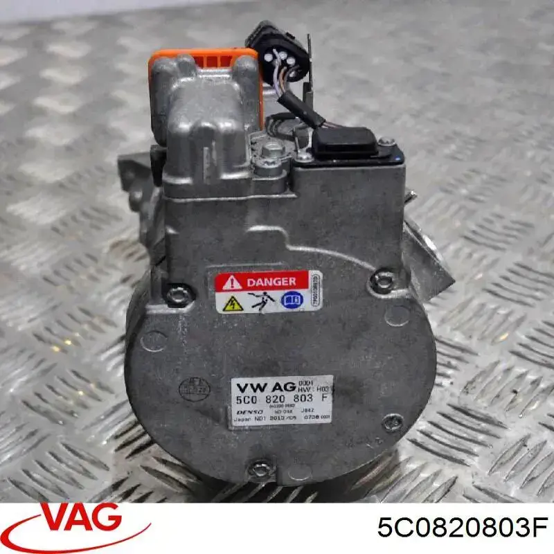 Компрессор системы кондиционирования VAG 5C0820803F цена, от 164.69 USD