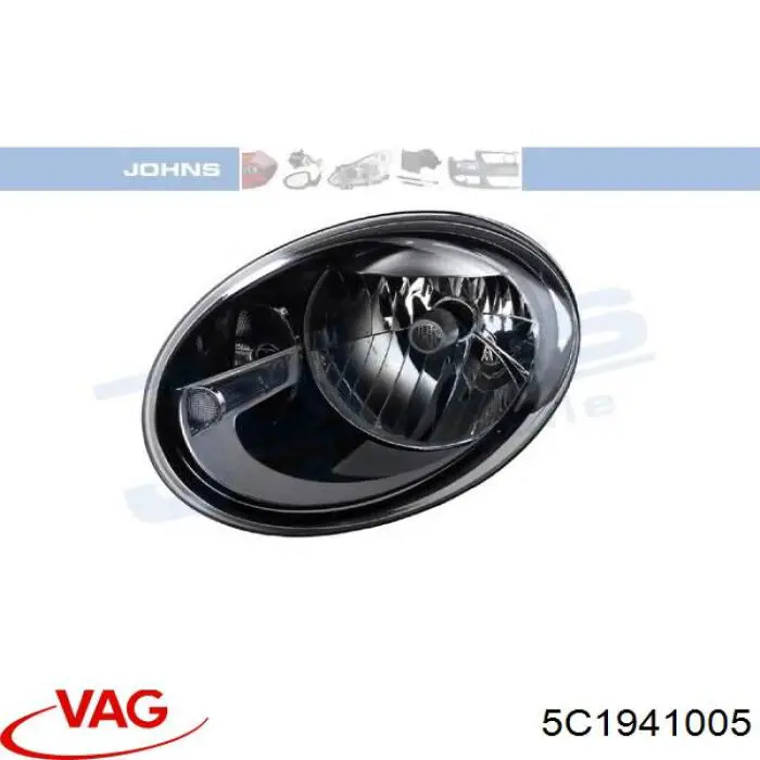 Фара левая Depo/Loro/Abakus FP7444R1E цена, от 100.94 USD