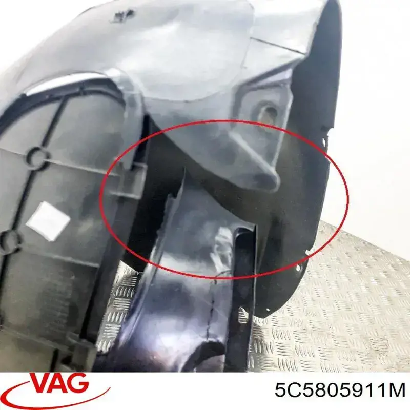 Локер передний левый VAG 5C5805911B