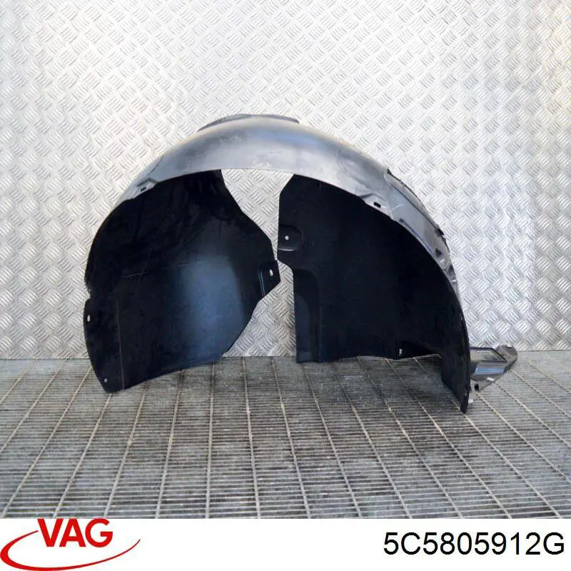Правый подкрылок переднего крыла VAG 5C5805912G цена, от 49.41 USD