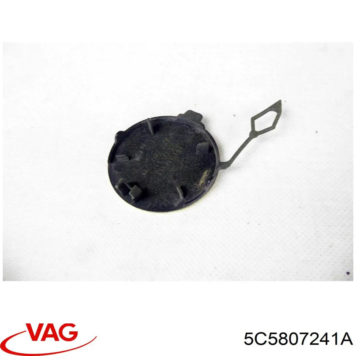 Заглушка буксировочного крюка в передний бампер VAG 5C5807241GRU цена, от 51.03 USD