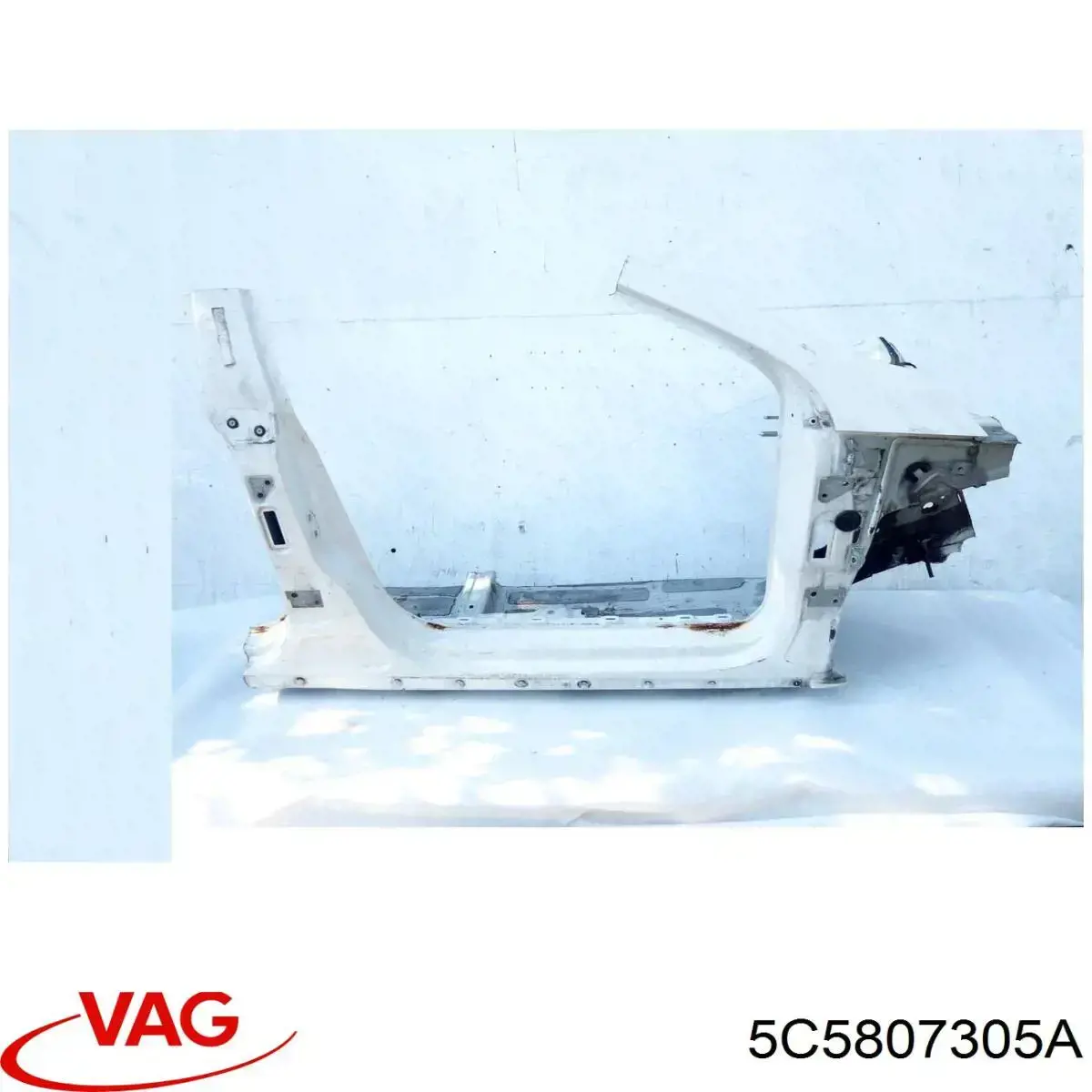 Балка бампера заднего VAG 5C5807305A цена, от 133.03 USD