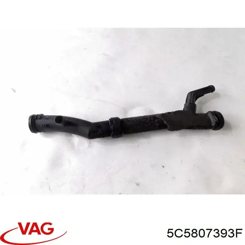 Купить 5C5807393A VAG Левый кронштейн крепления бампера заднего