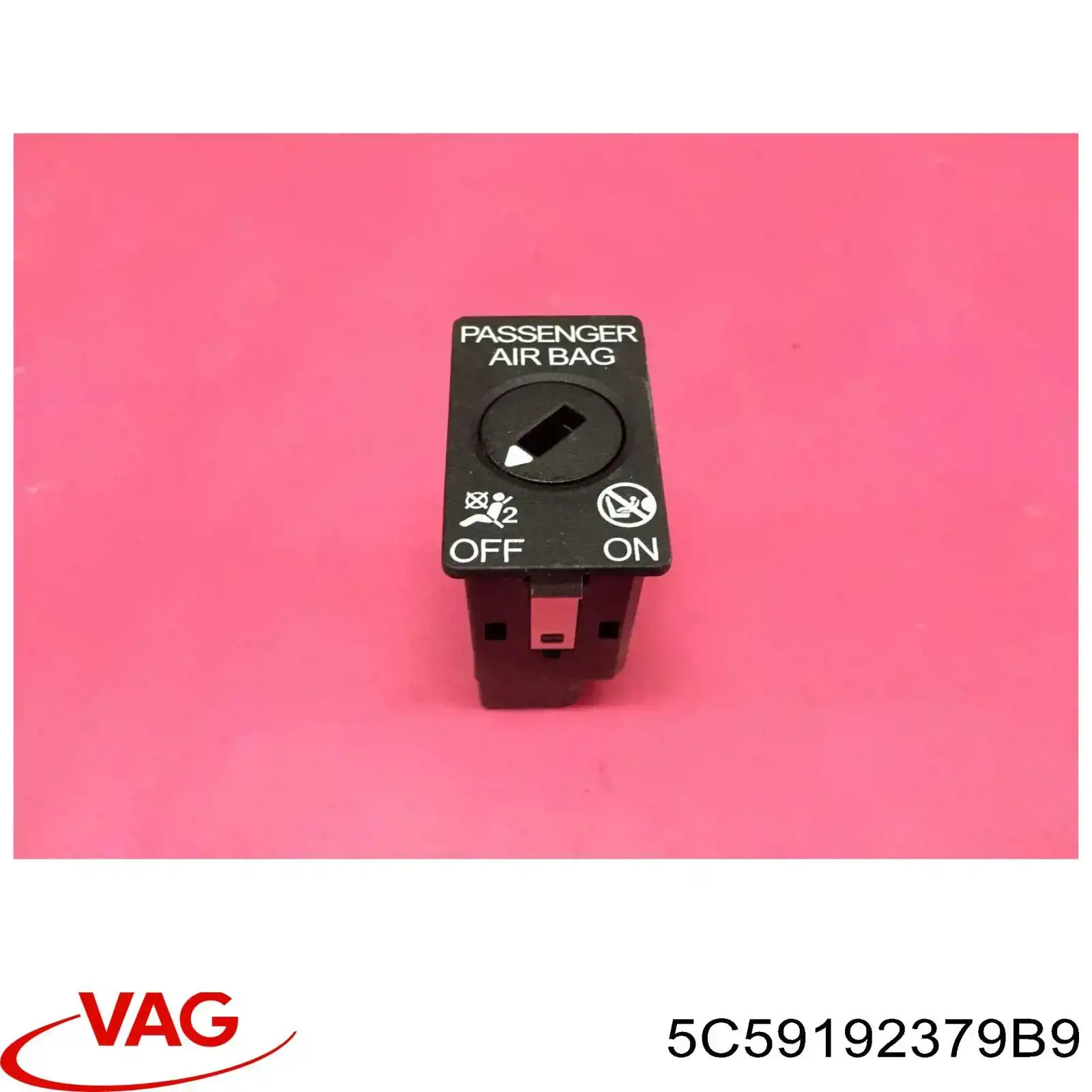 5C59192379B9 VAG Замок отключения (дактивации) подушки безопастности пассажира