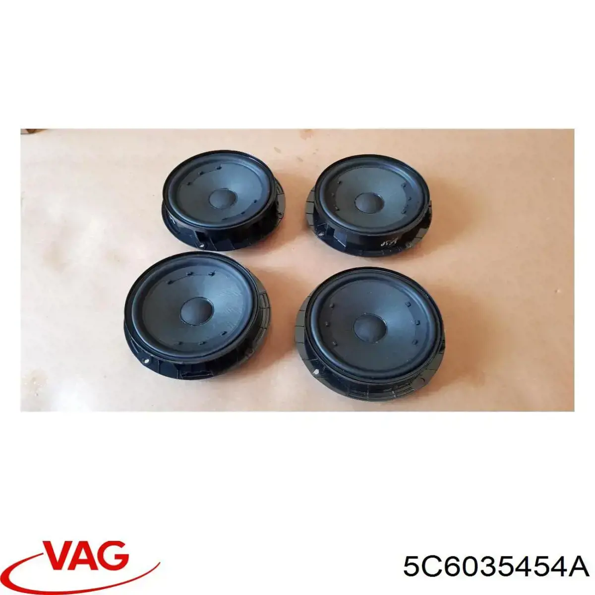Динамик передней двери VAG 5C6035454A цена, от 44.34 USD