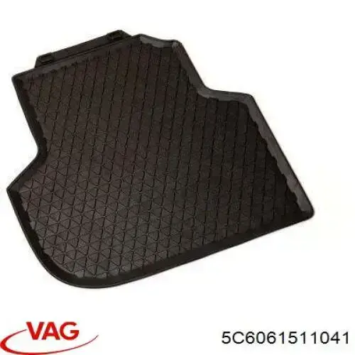Коврик задний, комплект 2 шт. VAG 5C606151282V цена, от 23.70 USD