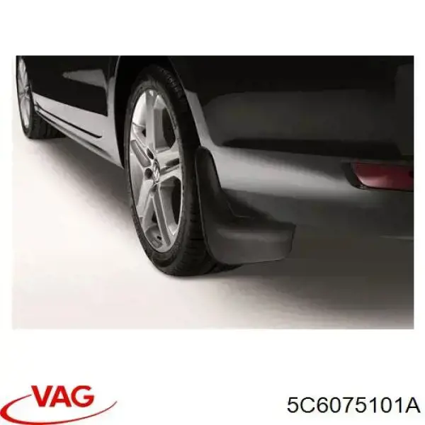 Купить 5C6075101A VAG Задние брызговики