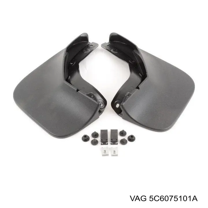 Брызговики задние, комплект VAG 5C6075101A цена, от 8.24 USD