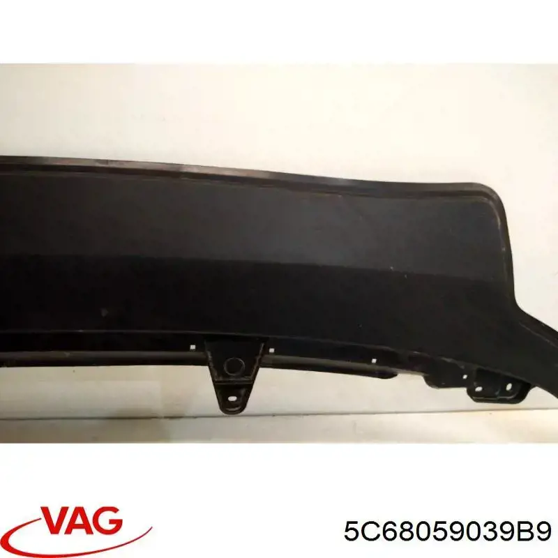 Спойлер переднего бампера 5C68059039B9 VAG