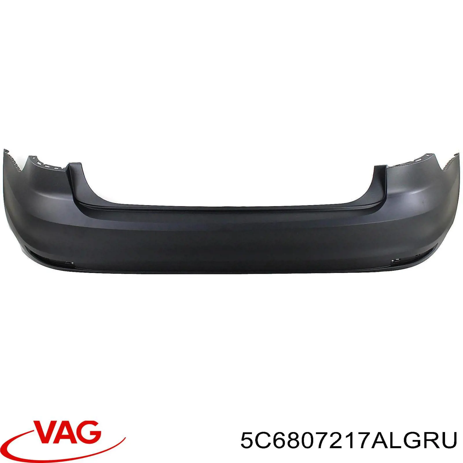 Бампер на авто VAG 5C6807217ALGRU цена, от 593.57 USD