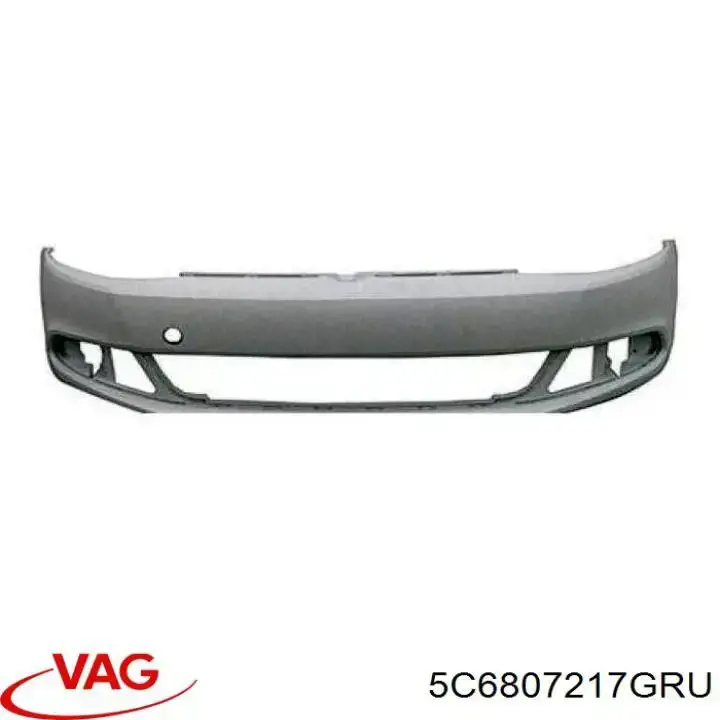 Бампер на авто VAG 5C6807217GRU цена, от 51.49 USD