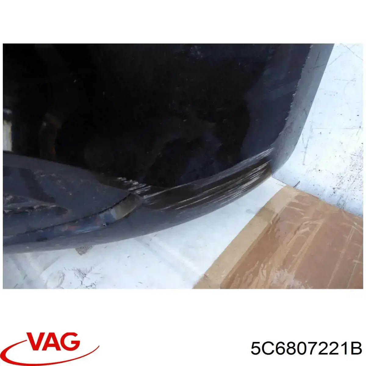 5C6807221B VAG Бампер передний в сборе
