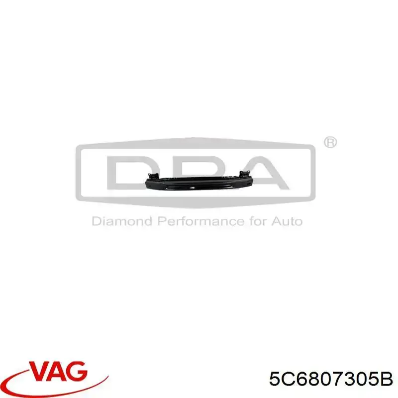 Балка бампера заднего VAG 5C6807305B цена, от 18.98 USD