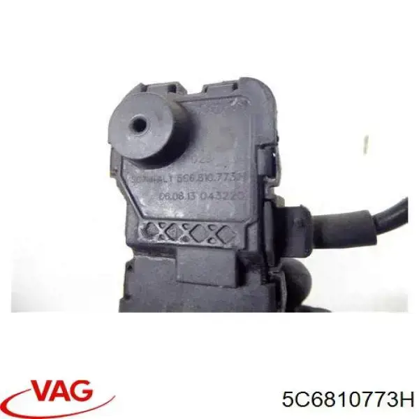Замок открывания лючка бензобака VAG 5C6810773H цена, от 16.93 USD