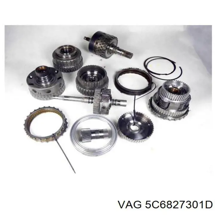 Петля крышки багажника 5C6827301D VAG