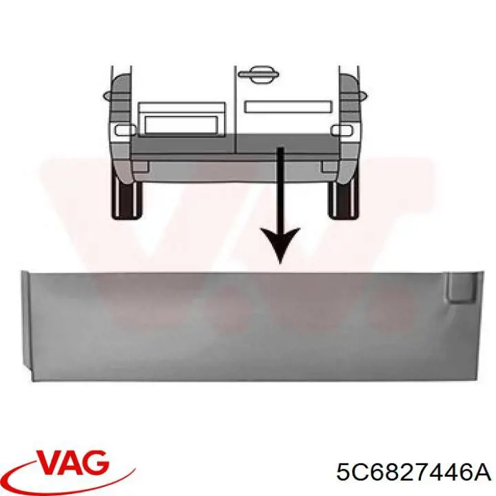  5C6827446A VAG