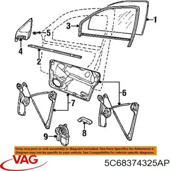 Купить 5C68374325AP VAG 