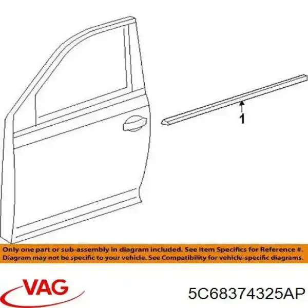  VAG 5C68374325AP цена, от 11.67 USD