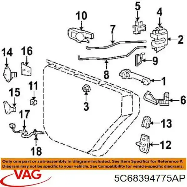  5C68394775AP VAG