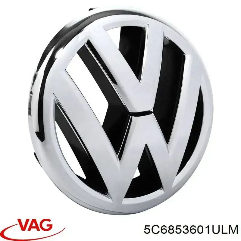 Эмблема решетки радиатора 5C6853601ULM VAG