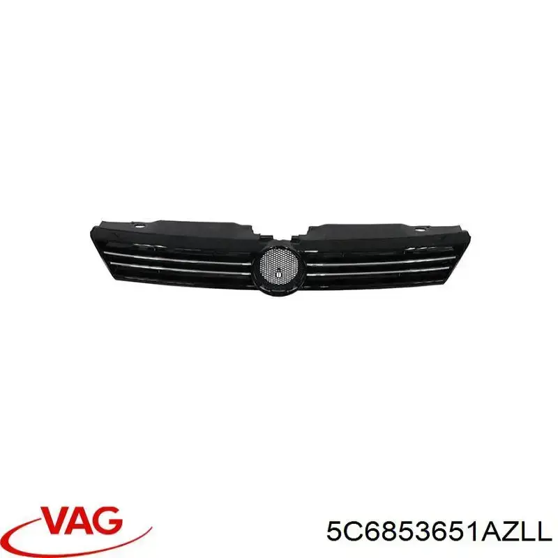 Купить 5C6853651AZLL VAG Решетка радиатора