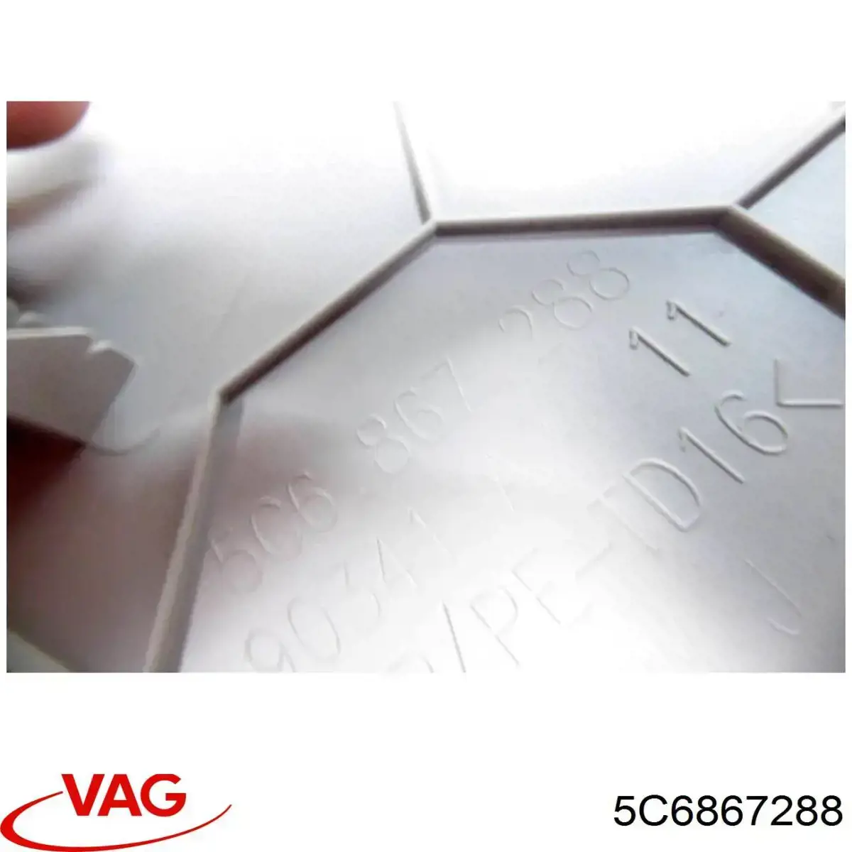 Обшивка стойки кузова внутренняя задняя правая VAG 5C6867288 цена, от 5.14 USD