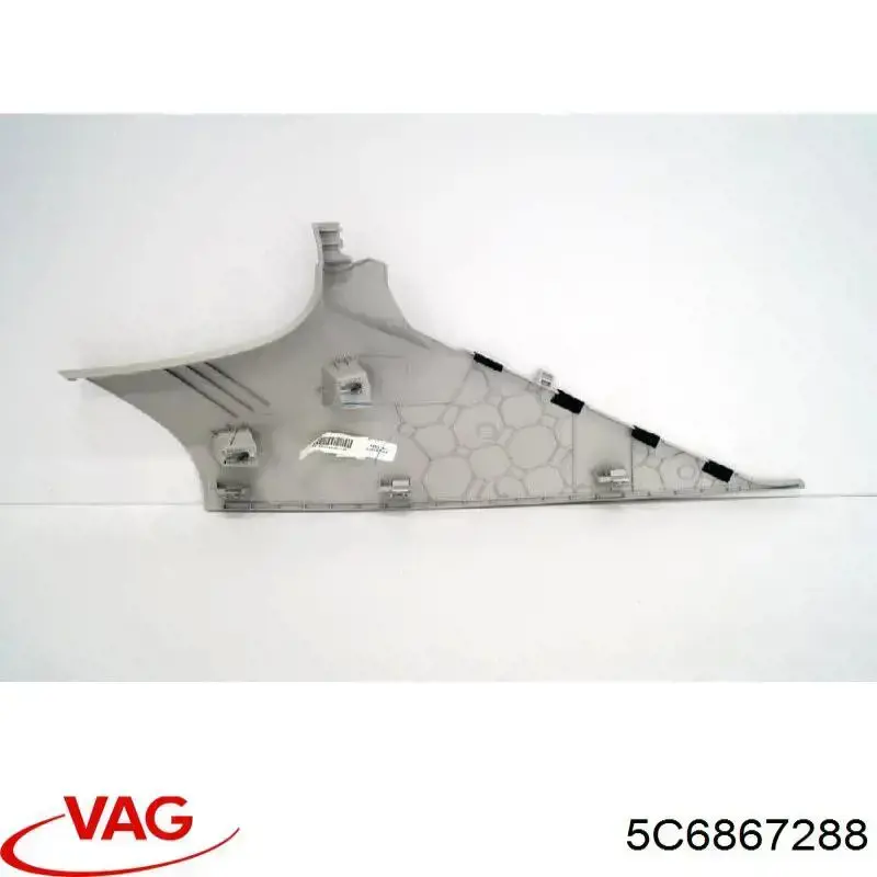 Купить 5C6867288 VAG Обшивка стойки кузова внутренняя задняя правая