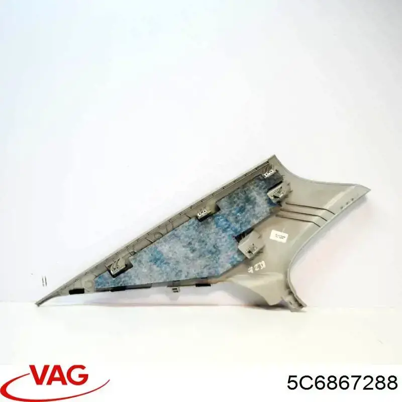 Обшивка стойки кузова внутренняя, задняя правая VAG 5C6867288