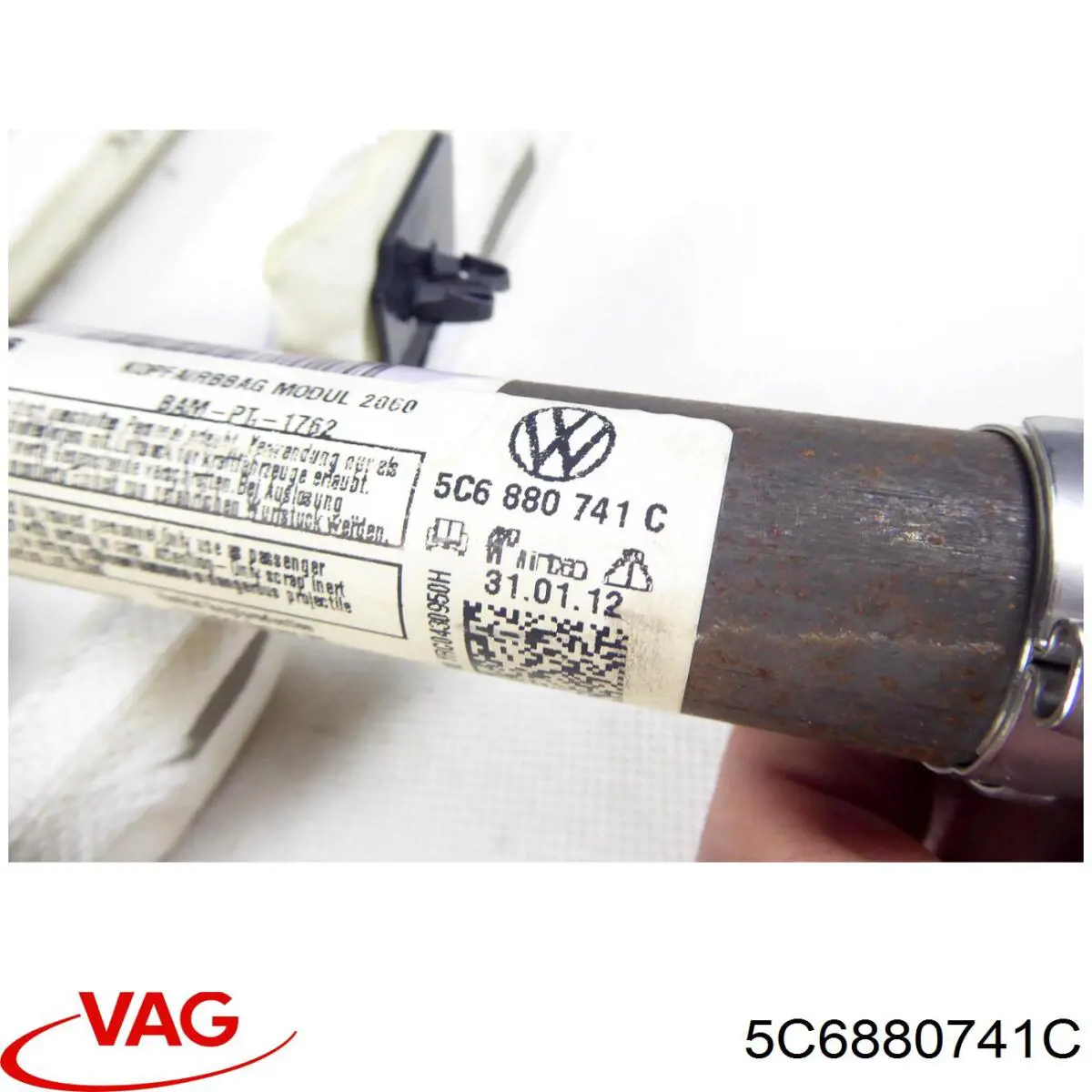 5C6880741C VAG Левая шторка безопасности