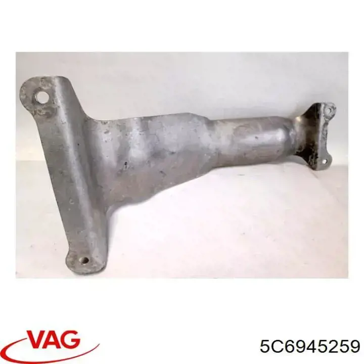 Фонарь задний левый внутренний 5C6945259 VAG