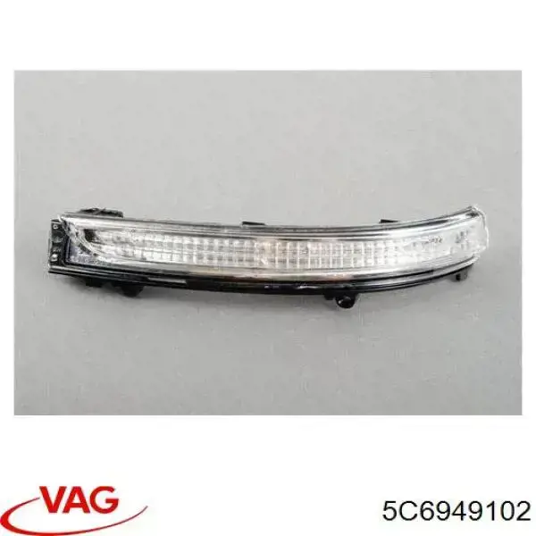 Указатель поворота зеркала, левый Signeda VVGM1087OR цена, от 73.36 USD