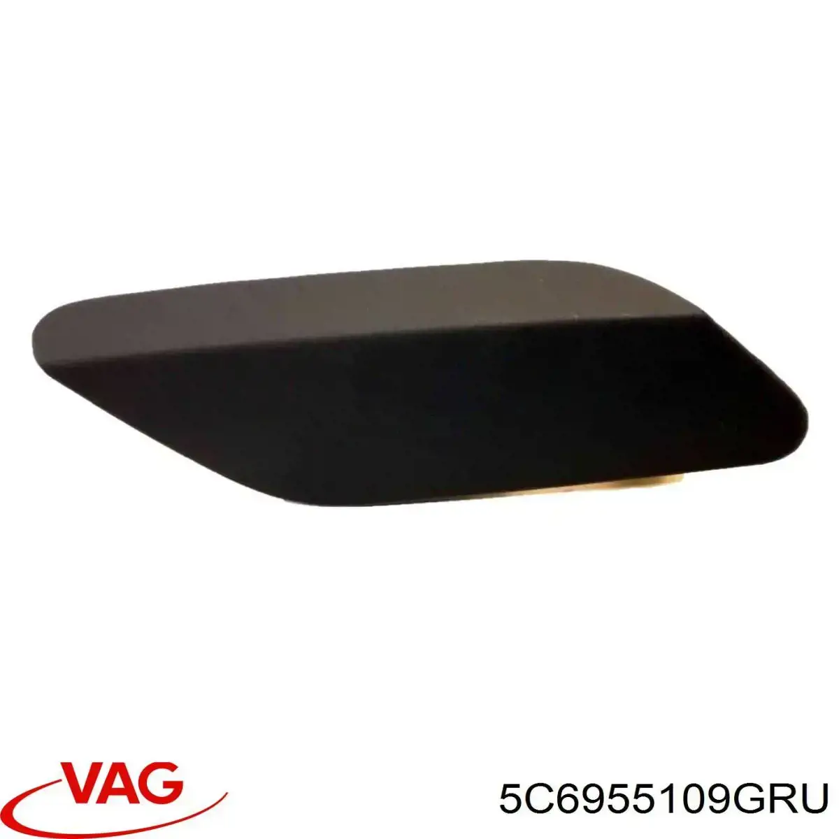 5C6955109GRU VAG накладка форсунки омывателя фары передней