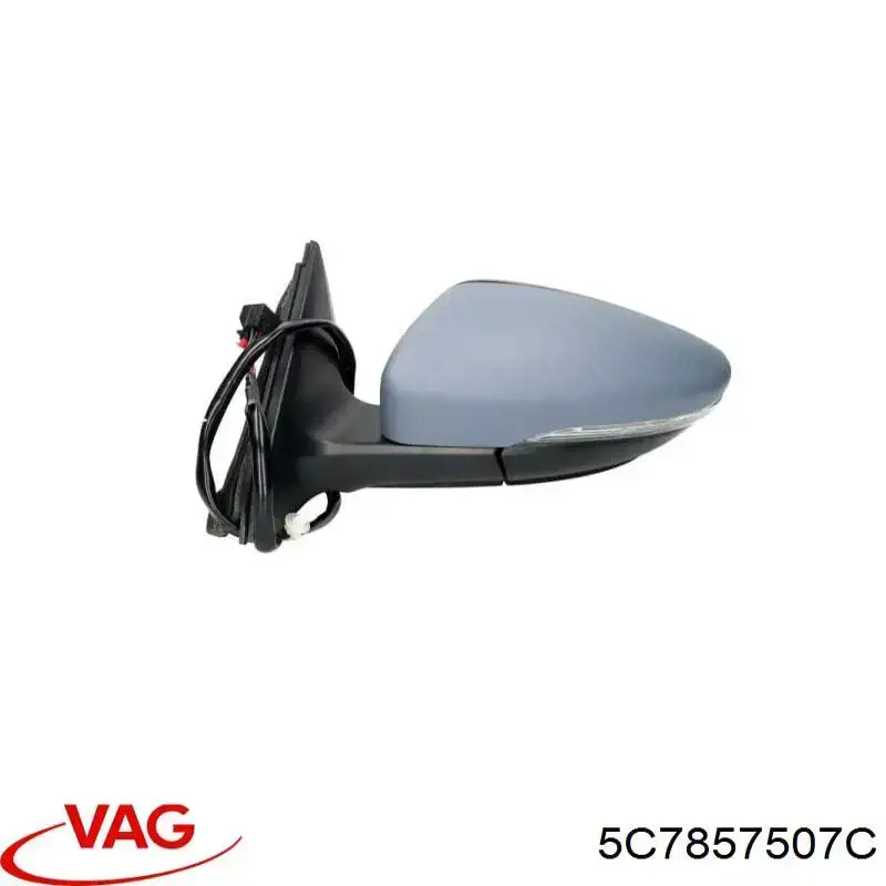 Купить 5C7857507C VAG Наружное зеркало левое
