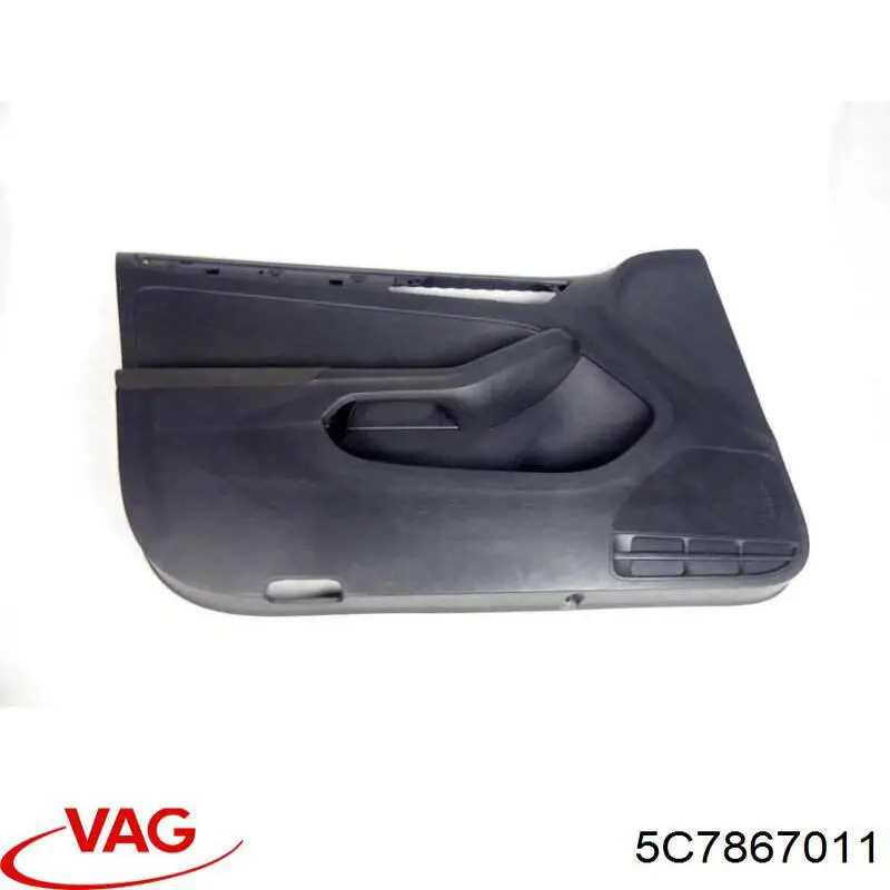 Купить 5C7867011 VAG Облицовка водительской двери